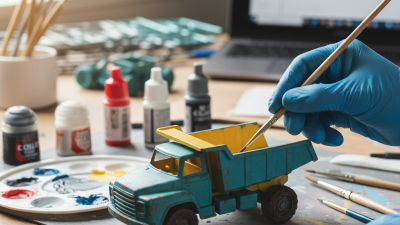 How to Paint a Plastic Toy Truck Effectively?