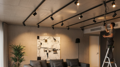 Top 10 Steps to Install LED Track Lighting on Concrete Ceiling?