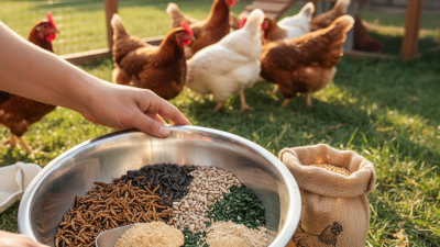 How to Mix Protein Supplements for Healthier Backyard Chickens?