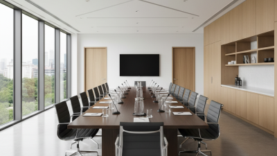 How to Measure Your Room for a Large Conference Table?