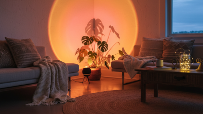 How to Use a Sunset Lamp for Aesthetic Room Decor Ideas?