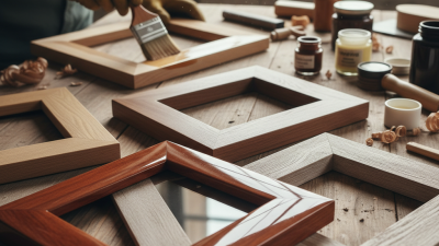 How to Choose the Best Finish for a Wooden Photo Frame?