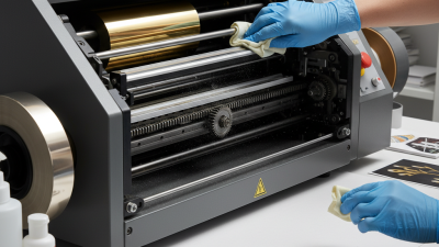 How to Maintain a Digital Gold Foil Printer for Best Results?