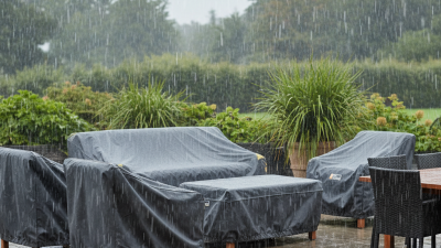 How to Keep Outdoor Patio Furniture Dry in Rainy Weather?
