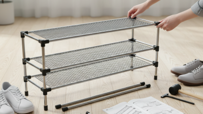 How to Assemble a Metal Shoe Rack Easily and Quickly?