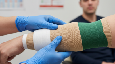 How to apply a compression bandage for lymphedema properly?
