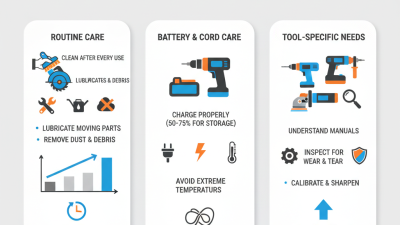 Top Tips on Maintaining Power Tools for Longevity?
