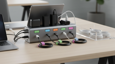 How to effectively organize multiple chargers in your office?