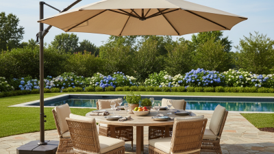 How to Choose the Best Size Umbrella for a 6 Person Table?