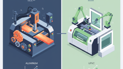 Difference Between Aluminum and UPVC Processing Machines?