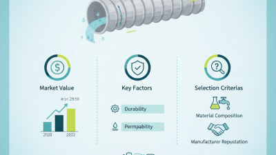 How to Choose the Right Flexible Soft Permeable Pipe for Your Needs?