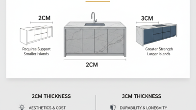 China Top 10 Tips for Choosing Stone Thickness for Kitchen Islands?
