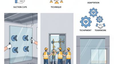 Best Methods to Lift Large Glass Panels Indoors?