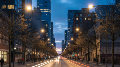 Ideal Spacing for 8 Meter Lighting Poles in Urban Areas?