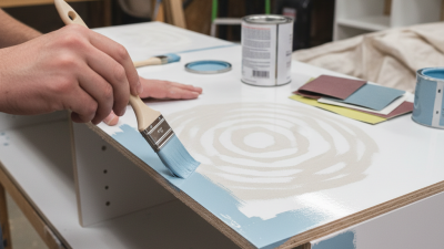 Can I Successfully Paint Over Melamine Faced Particle Board?