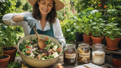 How to Make Organic Homemade Fertilizer Easily?