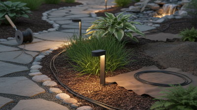 How to Hide Outdoor Lighting Wires on the Ground Effectively?