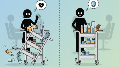 Why Do Salon Trolleys Need Lockable Wheels for Safety?