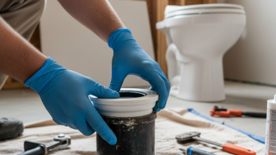 How to Install PVC Toilet Flange on Cast Iron Pipe?
