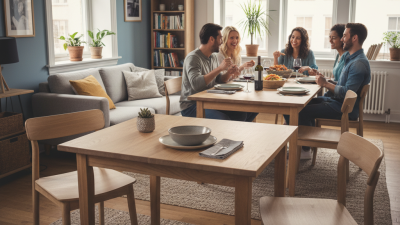Why Choose an Extension Dining Table for Small Apartments?