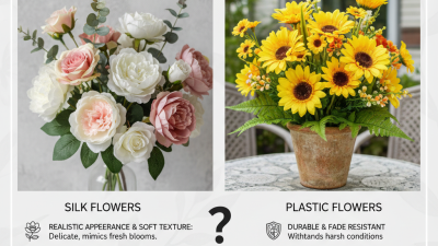 Silk vs Plastic Artificial Flowers 5 Key Differences to Know?