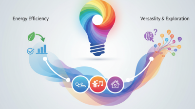 How do color changing LED bulbs enhance your home atmosphere?