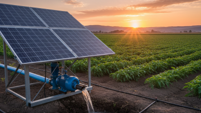 How to Properly Size a Solar Pump for Efficient Irrigation?