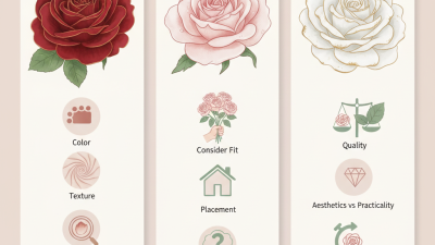 How to Choose the Best Artificial Roses for Your Home Decor?