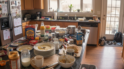 Why Do Kitchens Become Messy So Quickly?