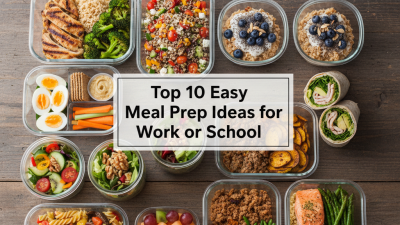 Top 10 Easy Meal Prep Ideas for Work or School