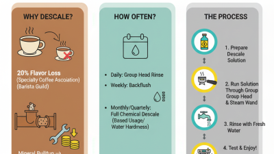 How to Effectively Descale Your Professional Espresso Machine?