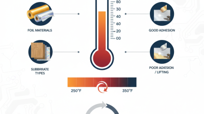 How to Choose the Best Temperature for Digital Foil Stamping?