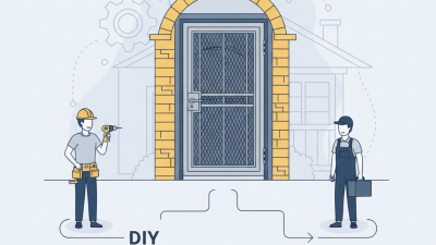 Can I Install a Steel Security Door Myself for Home Safety?