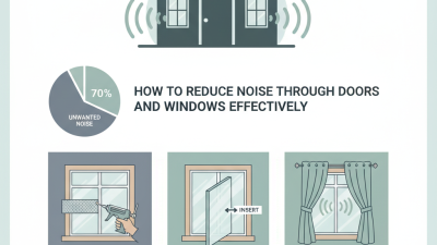 How to Reduce Noise Through Doors and Windows Effectively?