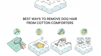 Best Ways to Remove Dog Hair from Cotton Comforters?