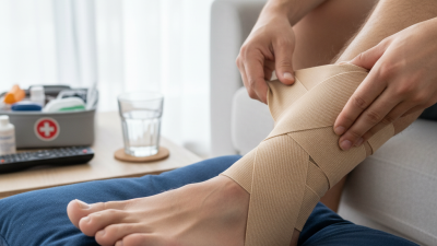 How to Properly Apply a Compression Bandage for Sprained Ankle?