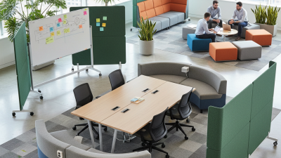 How to design a collaborative workspace with modular furniture?