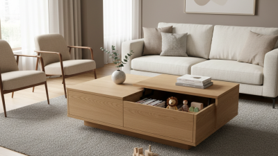 Top 5 Tips for Choosing Coffee Tables with Hidden Storage?