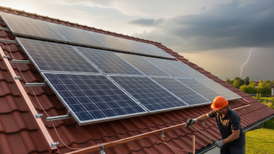 How to Properly Ground Solar Panels for Lightning Safety?