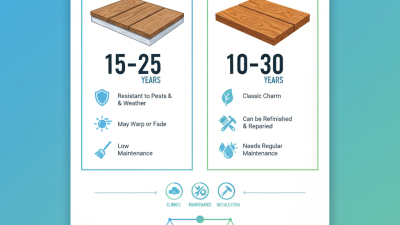 How Long Does WPC Decking Last Compared to Real Wood?