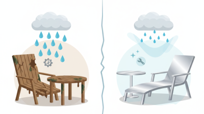 Why Choose Aluminum Furniture Over Wood in Humid Climates?