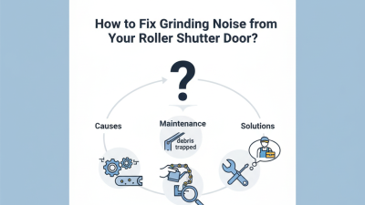 How to Fix Grinding Noise from Your Roller Shutter Door?