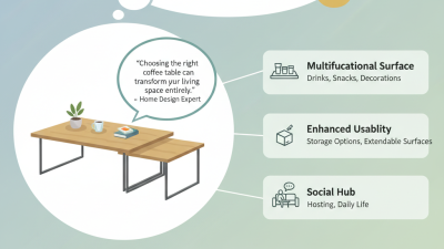 What is a Coffee Table With Table and Its Benefits for Buyers?