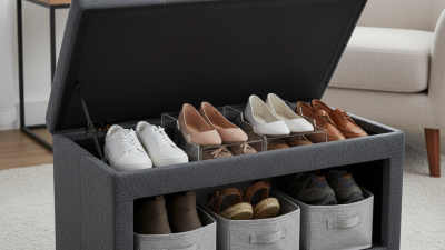 How to Organize Shoes in a Storage Ottoman Bench Efficiently?