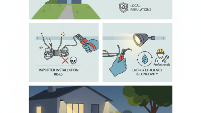 How to Install Outdoor LED Lighting Systems Safely?