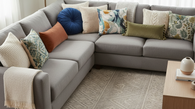 How to Style Throw Pillows on a Sectional Sofa Beautifully?