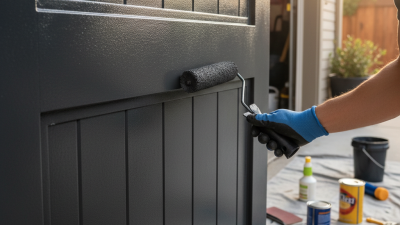Can I Paint My Security Steel Door Without Damaging the Finish?