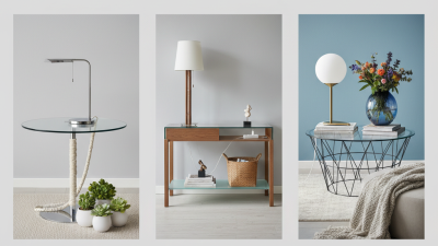 How to Disguise Lamp Cords on a Glass Table?