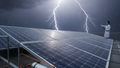 How to Safeguard Solar Panels Against Lightning Strikes?