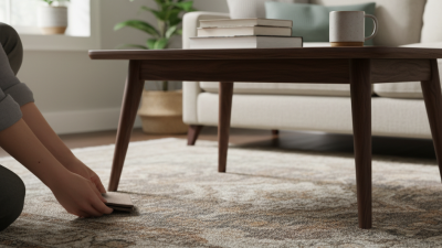 How to Fix a Wobbly Coffee Table on Rug Easily?